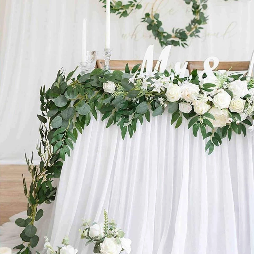 Eucalyptus Flower Garlands for Weddings and Events - photo 5