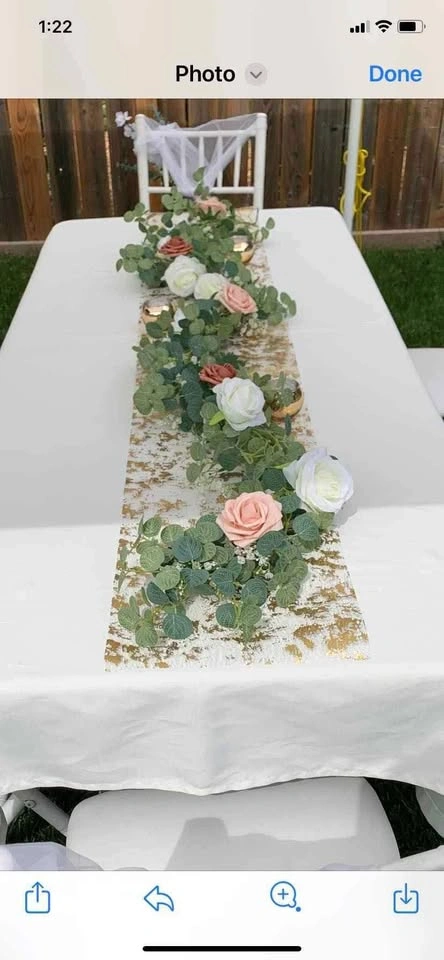 Oh Baby LED and table florals for baby shower/ birthday party - photo 3