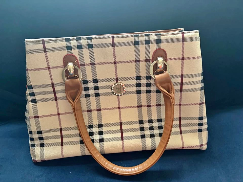 Check style purse