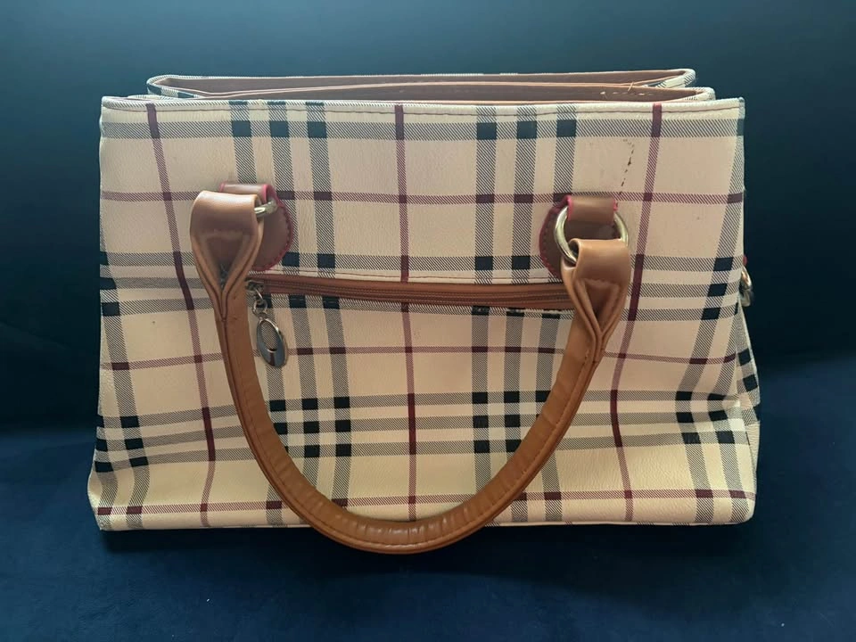 Check style purse - photo 2