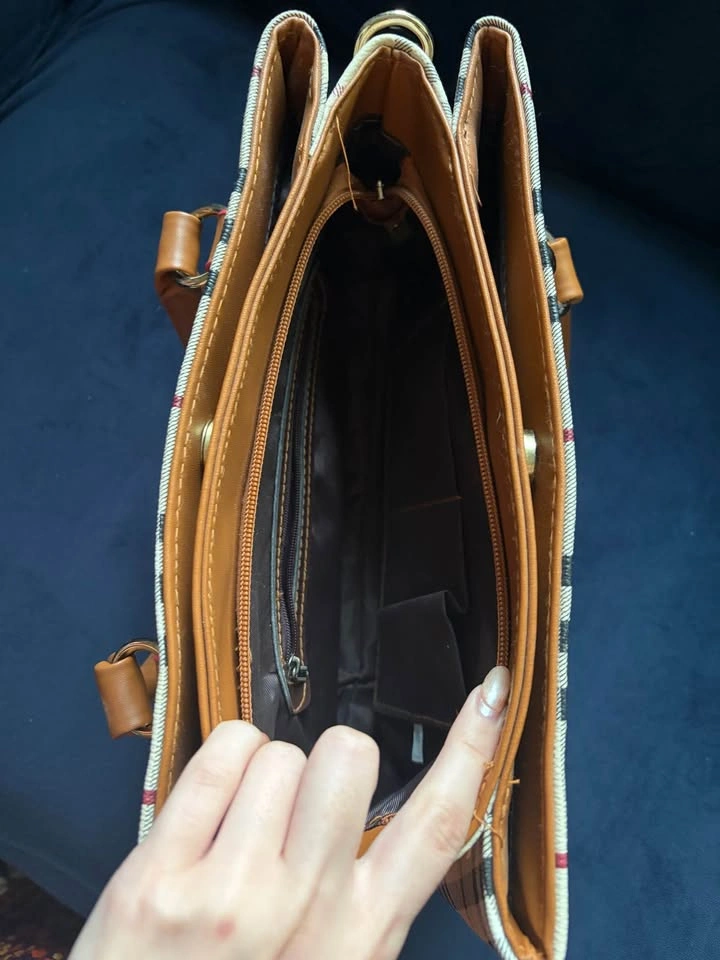Check style purse - photo 4