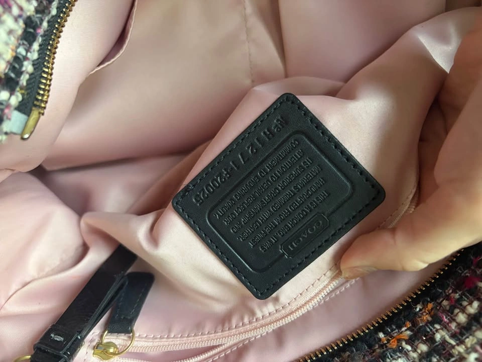 Coach galaxy tweed purse - photo 3
