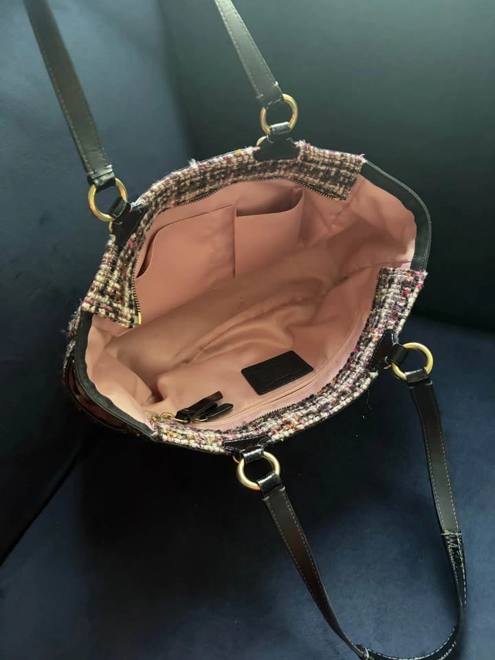 Coach galaxy tweed purse - photo 5
