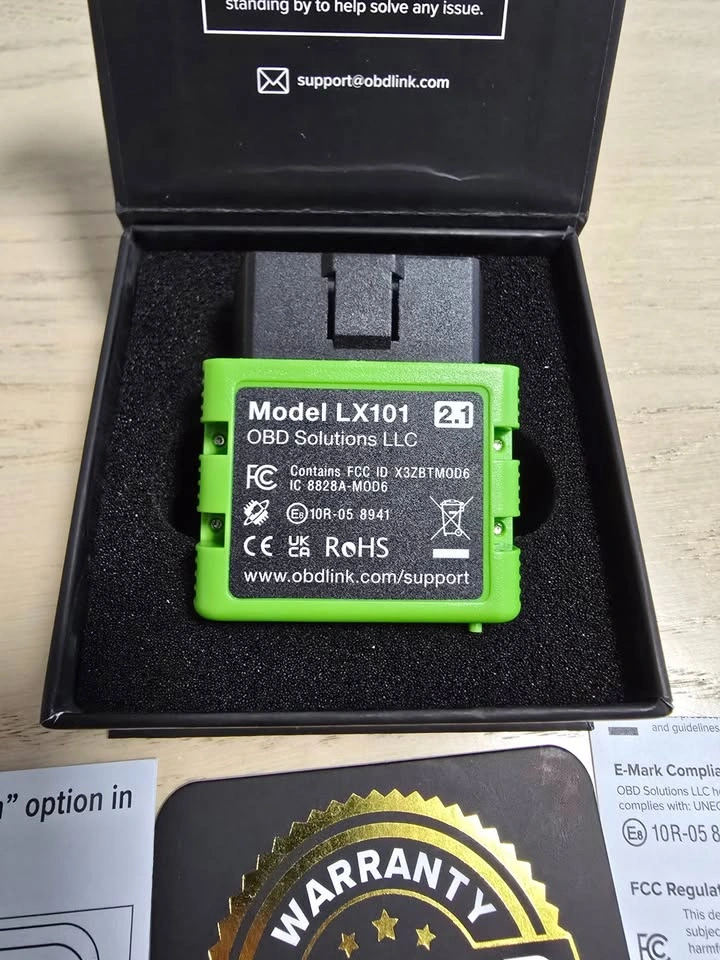 OBDLink LX Bluetooth OBD2 Scanner – New w/ Box - photo 5