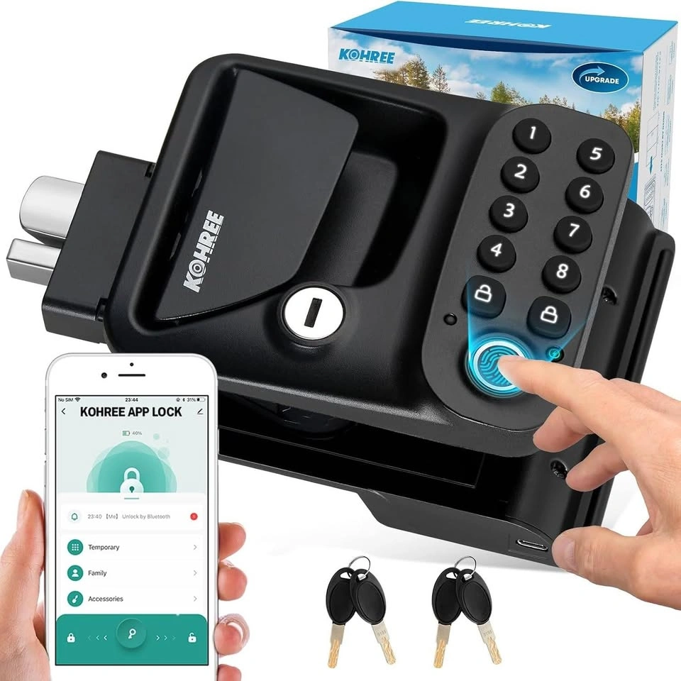 Kohree RV Smart Door Lock – Keyless Entry / Fingerprint / App - photo 4