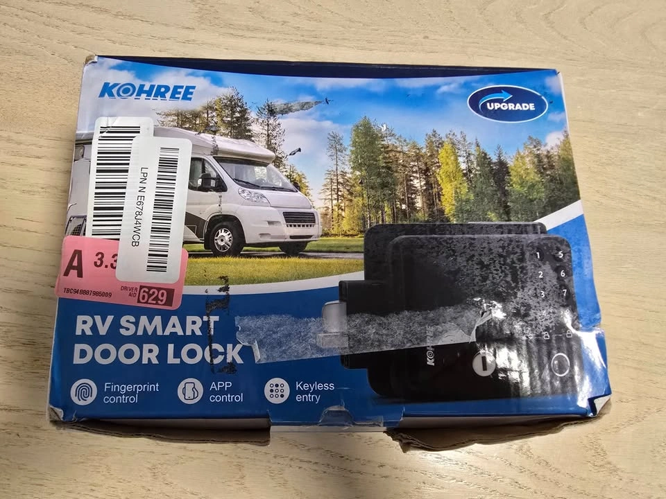 Kohree RV Smart Door Lock – Keyless Entry / Fingerprint / App - photo 5