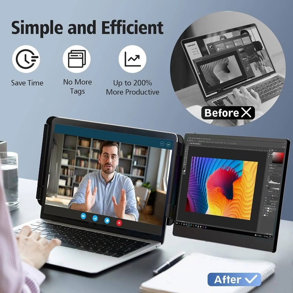 Portable Laptop Screen Extender w/ Box