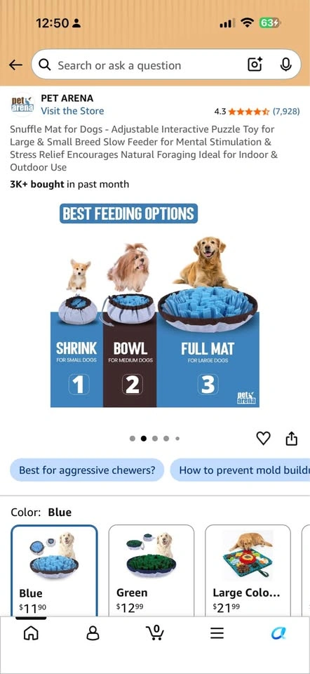 Snuffle Bowl For Dogs - photo 2