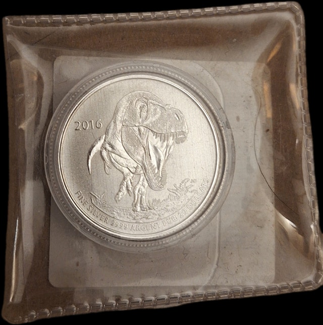2016 T-Rex Silver Coins - photo 3