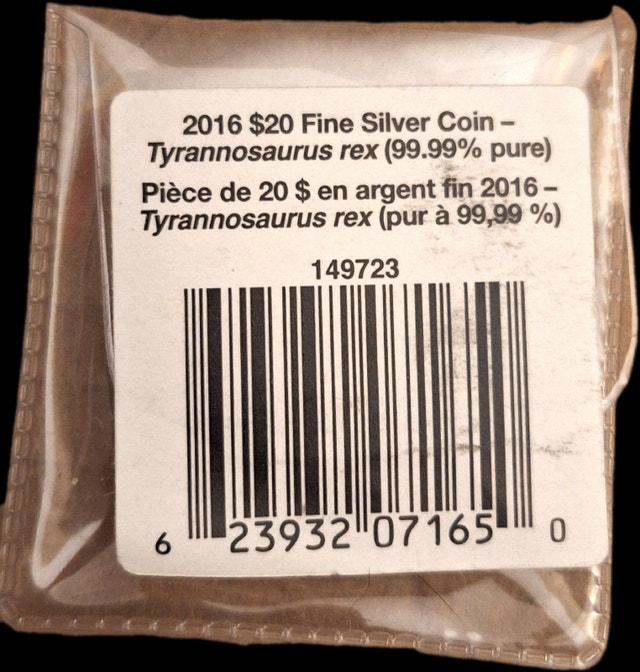 2016 T-Rex Silver Coins - photo 4