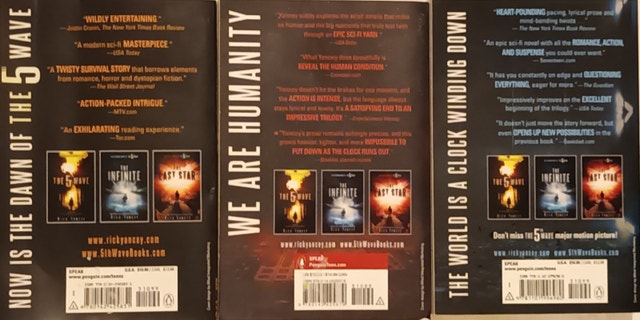 5th Wave Trilogy Books by Rick Yancey - photo 2