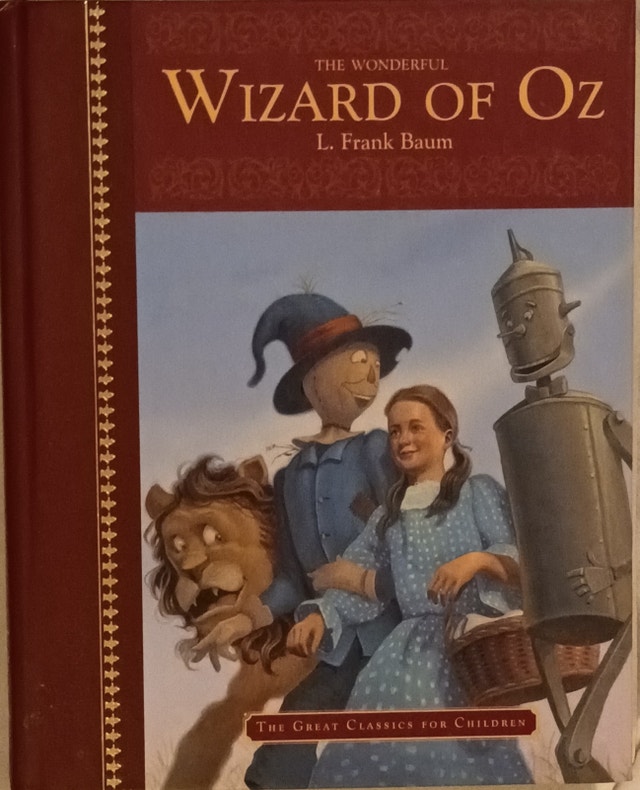The Wonderful Wizard Of Oz: Great Classics for Children Hardcove