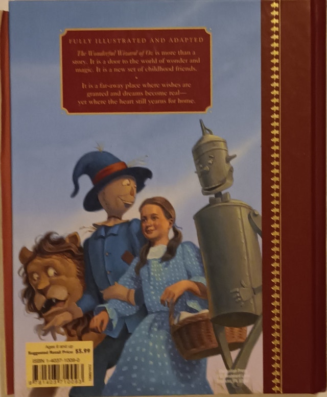 The Wonderful Wizard Of Oz: Great Classics for Children Hardcove - photo 2