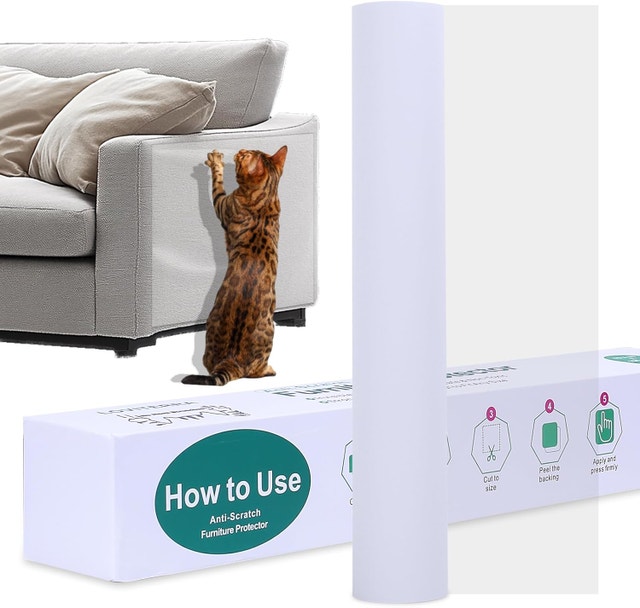 Anti Cat Scratch Furniture Protector - 196.8" x 15.7" Thicken