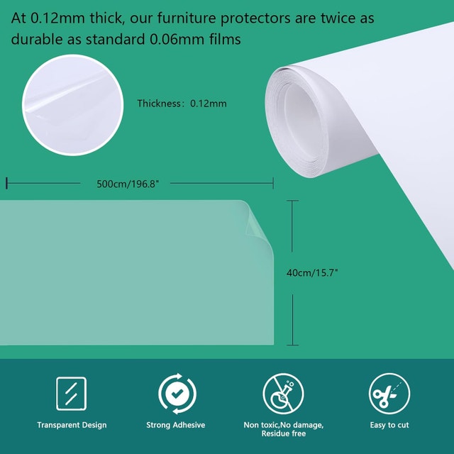 Anti Cat Scratch Furniture Protector - 196.8" x 15.7" Thicken - photo 2