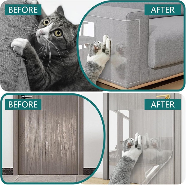 Anti Cat Scratch Furniture Protector - 196.8" x 15.7" Thicken - photo 3