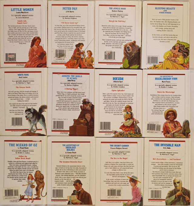 15 Great Illustrated Classics HardCover Books by Baronet Books - photo 2