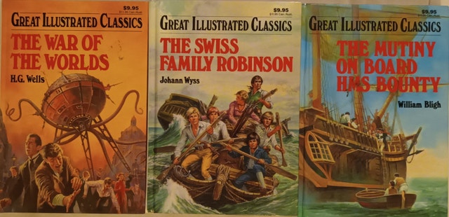 15 Great Illustrated Classics HardCover Books by Baronet Books - photo 4