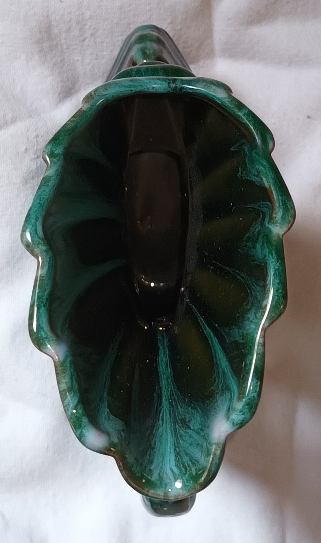 2 Vintage 1960's Canada Blue Mountain Pottery 6" Swan Vase - photo 4