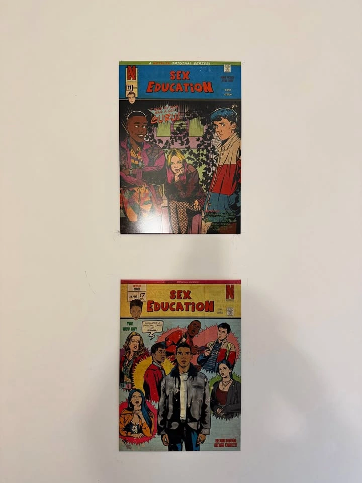 2x Sex Education Comicbook Displates 45x32cm Matte