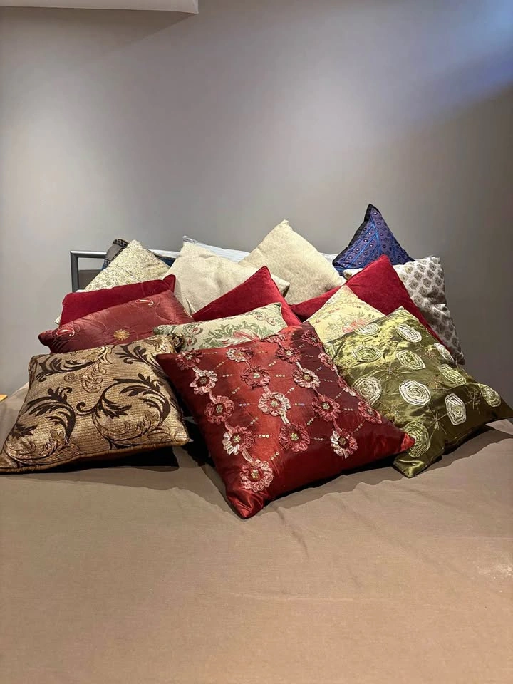 Assorted Decorative Throw Pillows