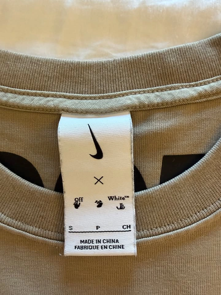 Nike x Off-White 005 FW22 Beige T-Shirt S - photo 2