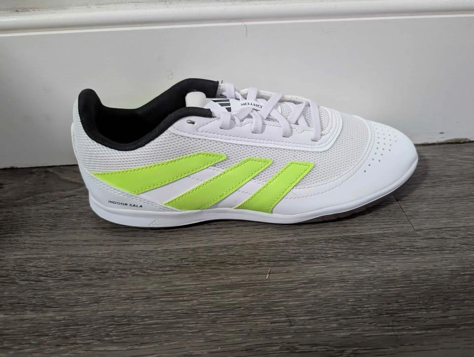 Adidas Predator Club Indoor White/Black/Yellow - NEW - photo 3