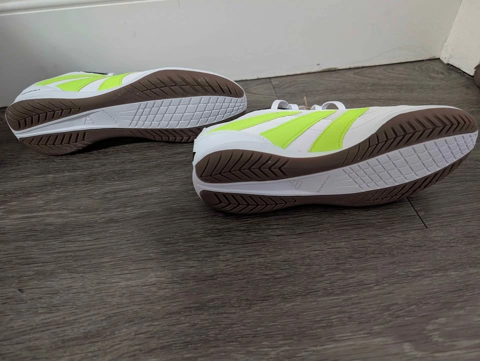 Adidas Predator Club Indoor White/Black/Yellow - NEW - photo 5