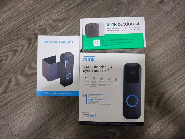 Blink Video Doorbell + Outdoor 4