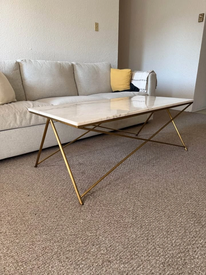 Structube Etta Solid Marble Coffee Table - photo 3