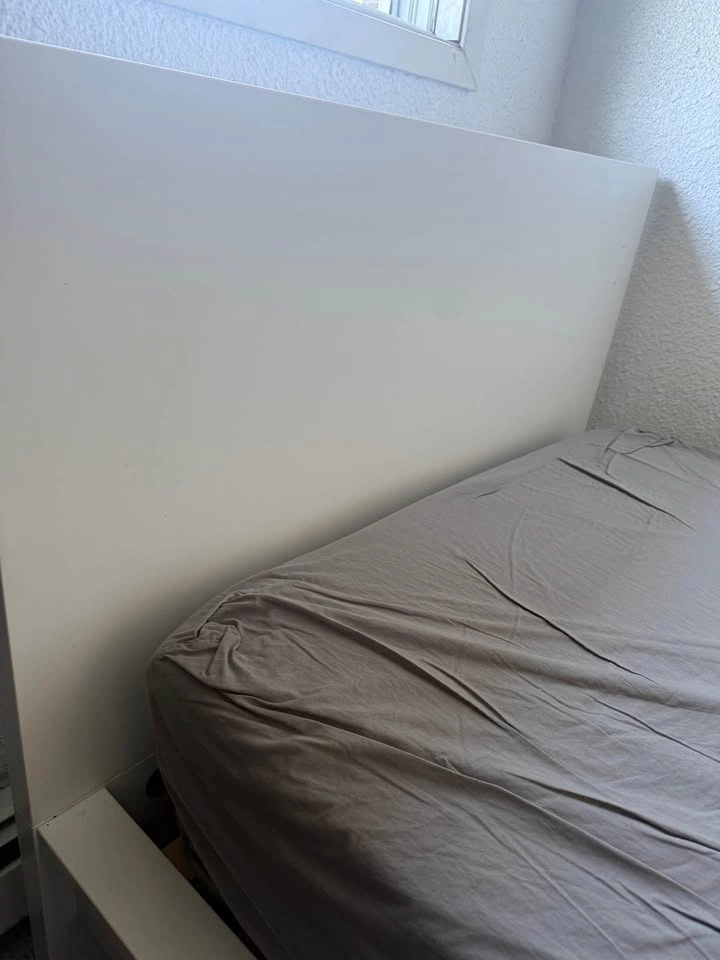 IKEA Malm Twin Bed + Mattress - photo 3