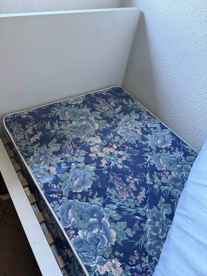 IKEA Malm Twin Bed + Mattress - photo 4