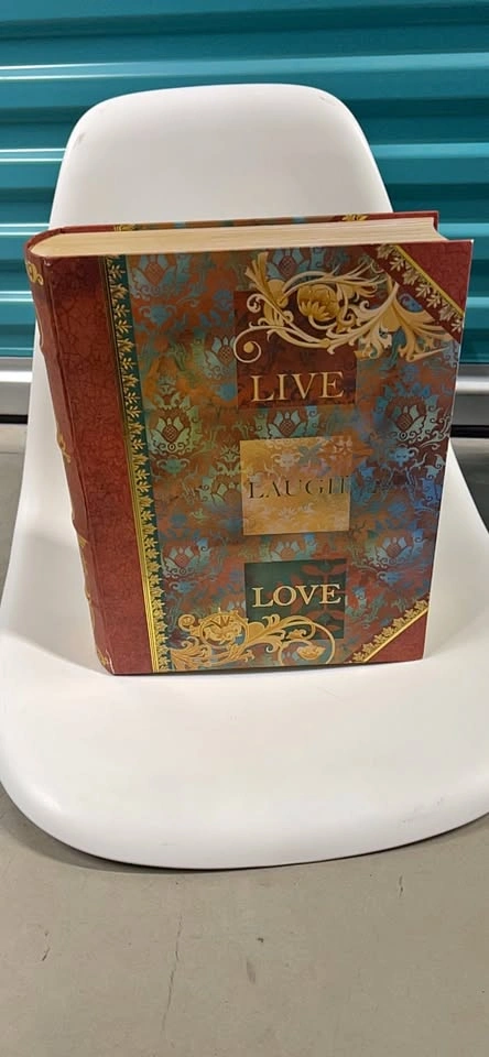 Live Laugh Love Decorative Book