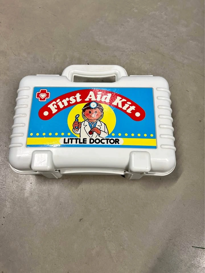 Vintage 90s Kid's Little Doctor Toy Kit