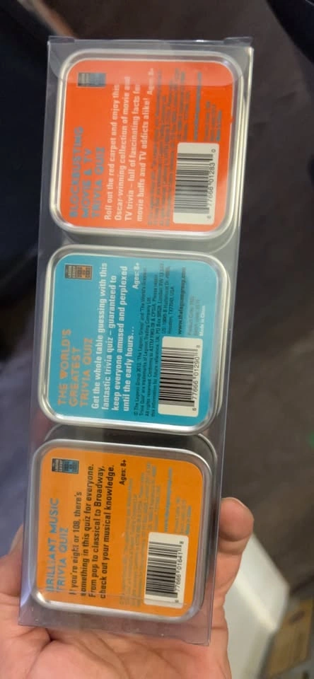 LAGOON Music World's Greatest Movie TV Trivia Quiz Set - photo 2