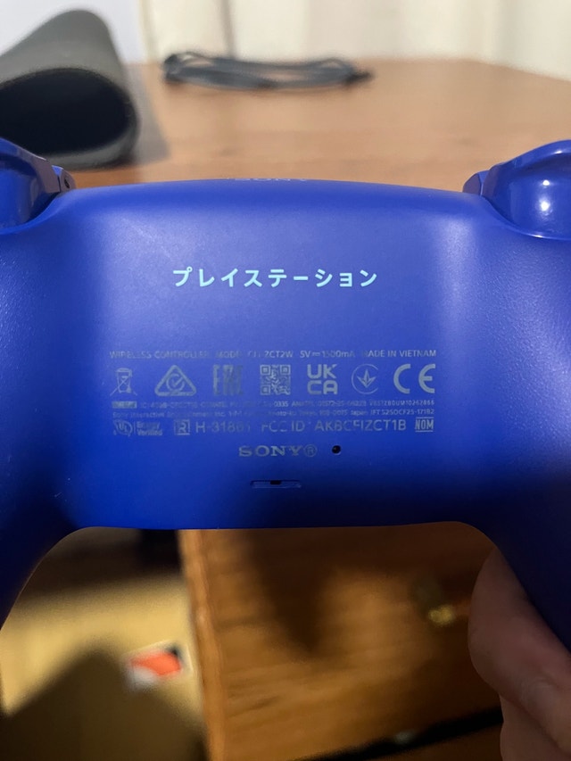 blue Ps5 Dualsense controller - photo 2