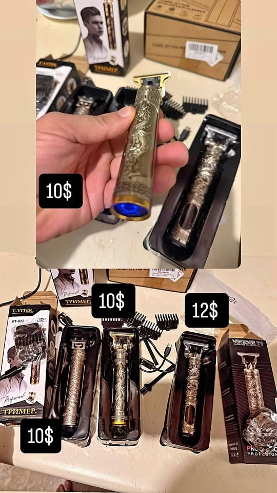 Cordless Hair Clippers Trimmer with LED Display