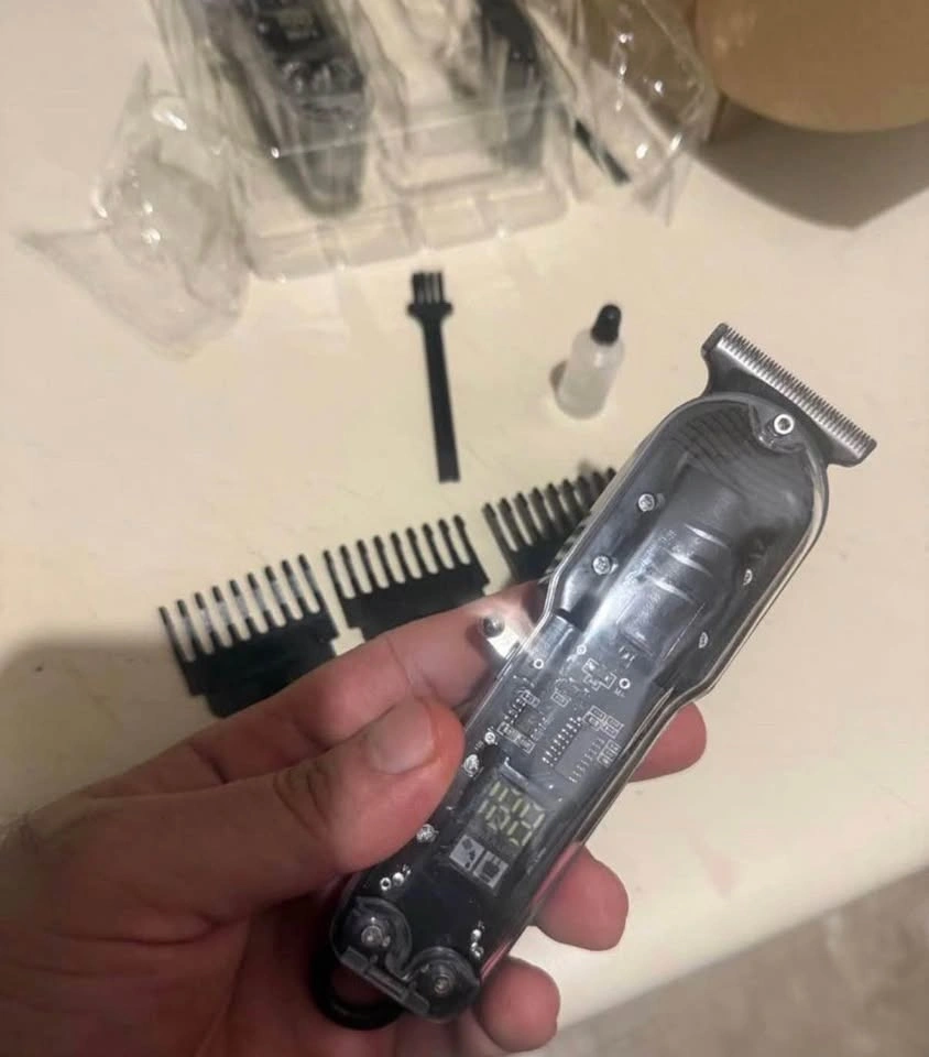 Cordless Hair Clippers Trimmer with LED Display - photo 4