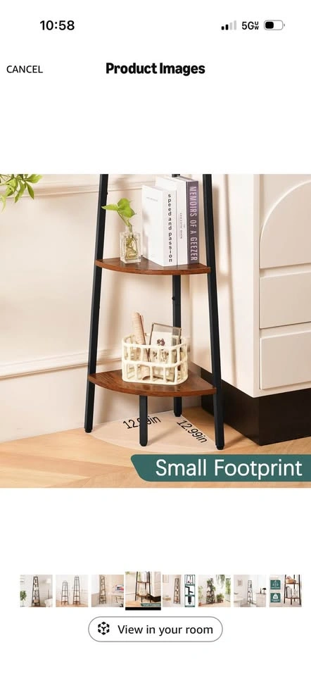5-Tier Corner Shelf Stand - photo 2