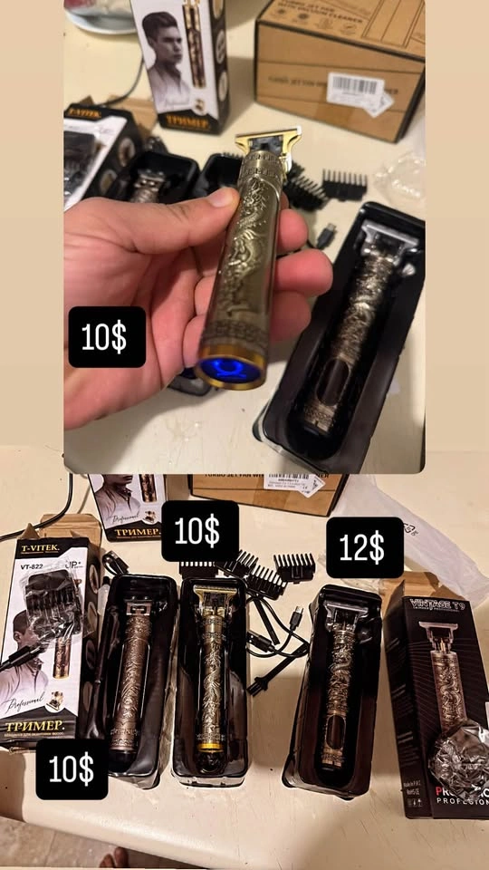 Cordless Hair Clippers Trimmer with LED Display - photo 3