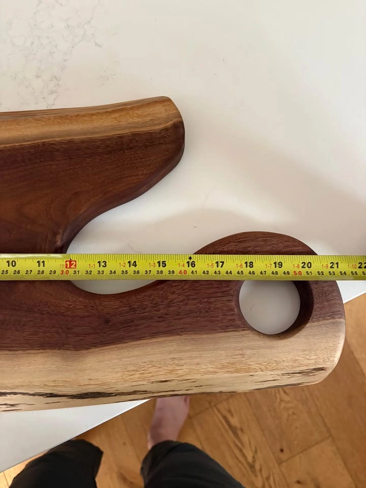Solid custom wood cheese board / cutting board - photo 4