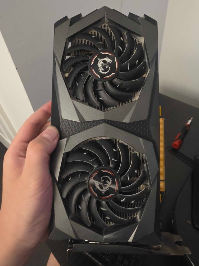 msi 1660 super gaming x graphic card
