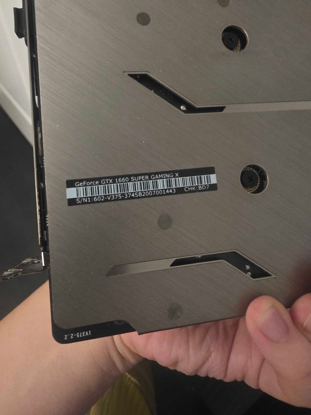 msi 1660 super gaming x graphic card - photo 3