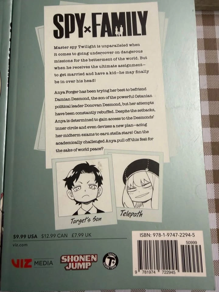 Spy x Family Manga Volumes 1-5 - photo 2