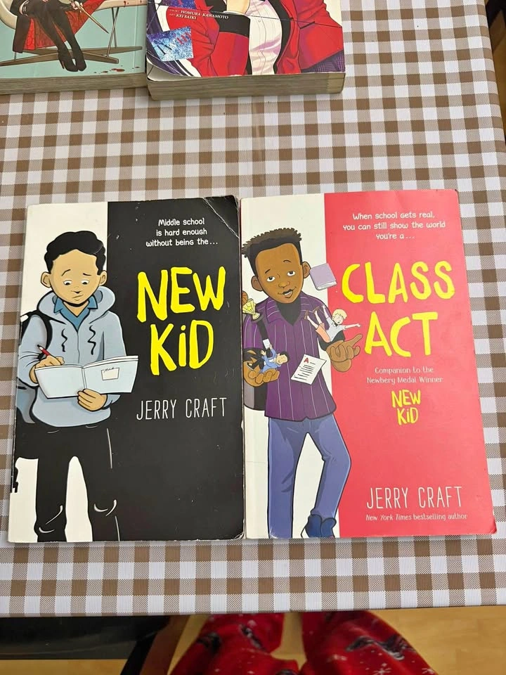 New Kid and Class Act books - $15 each