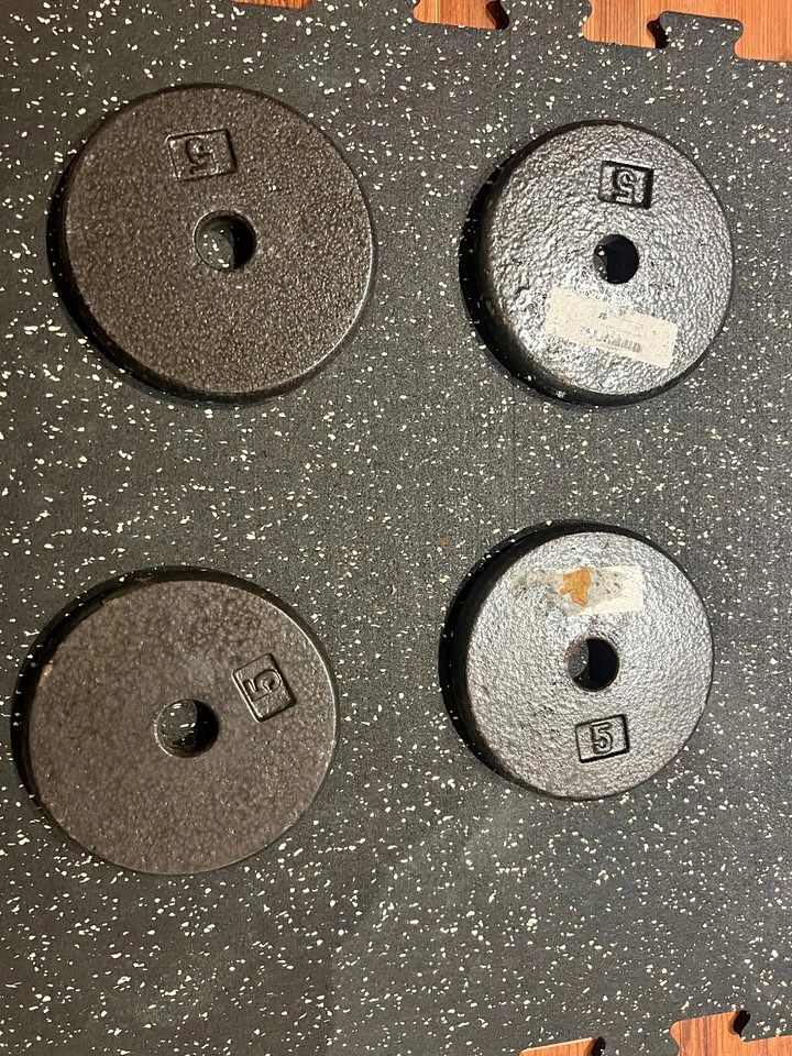 CAP Barbell Standard 1-Inch Cast Iron Weight Plate