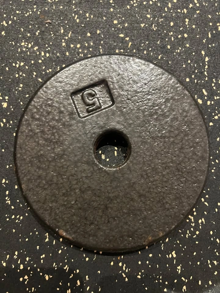 CAP Barbell Standard 1-Inch Cast Iron Weight Plate - photo 2