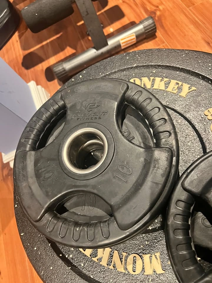 ELEMENT FITNESS - PREMIUM VIRGIN RUBBER PLATES