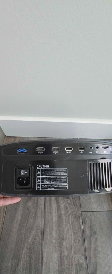 GooDee 2022 1080P Outdoor Movie Projector with Stand - photo 2