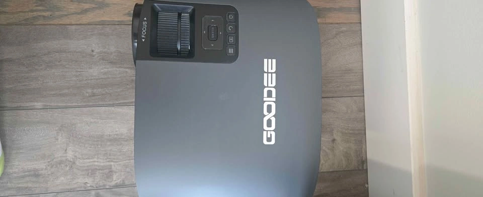 GooDee 2022 1080P Outdoor Movie Projector with Stand - photo 3